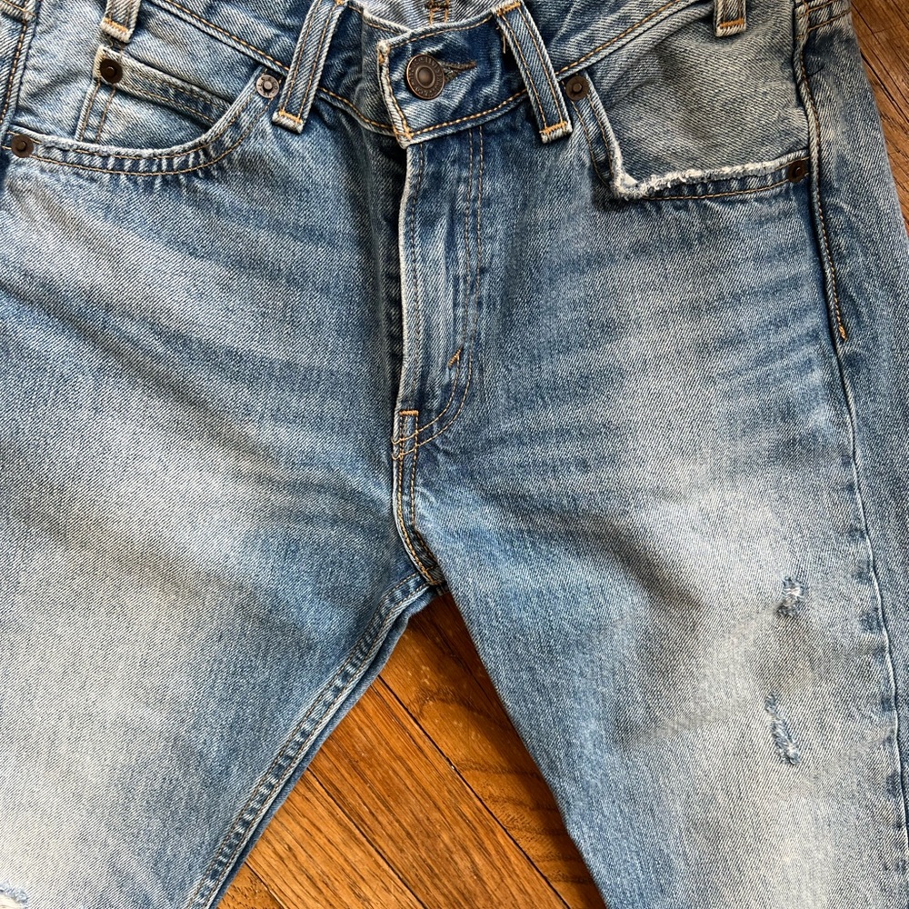 Levi's Light Blue Straight women’s orange tag Jeans - Picture 4 of 7